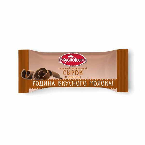 Сырок Воронежский какао глазированный 23%, 40г