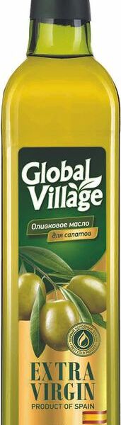Масло Global Village Extra Virgin оливковое 0.5л