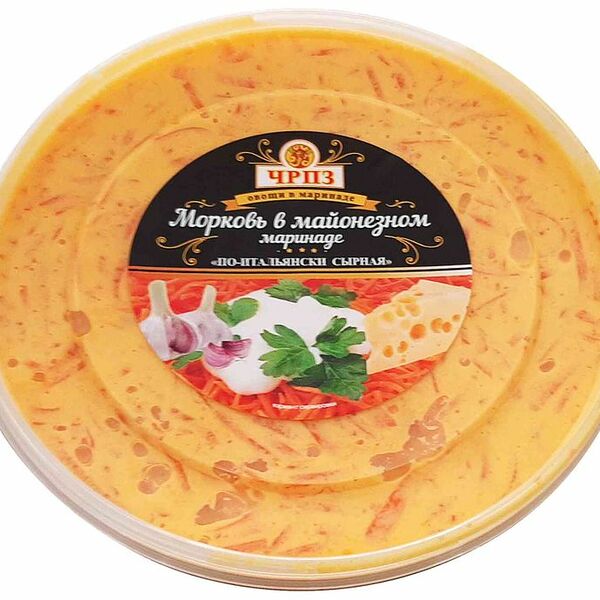 Морковь ЧРПЗ По-итальянски сырная в майонезном маринаде 330г