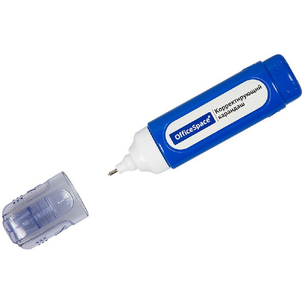 Корректирующий карандаш OfficeSpace, 06мл, металлический наконечник Cvr_15127 шт OfficeSpace