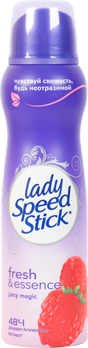 

Дезодорант-спрей Lady Speed Stick Fresh&Essence Малина 150 мл