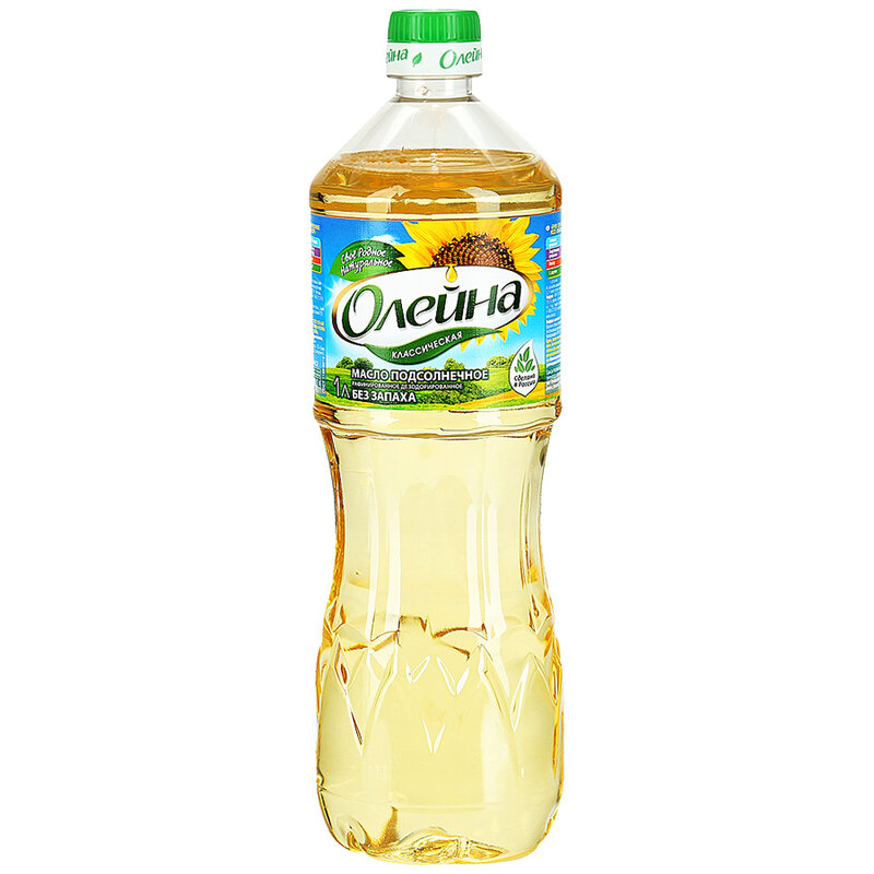 Купить Масло подсолнечное рафинированное Олейна по низкой цене с ...