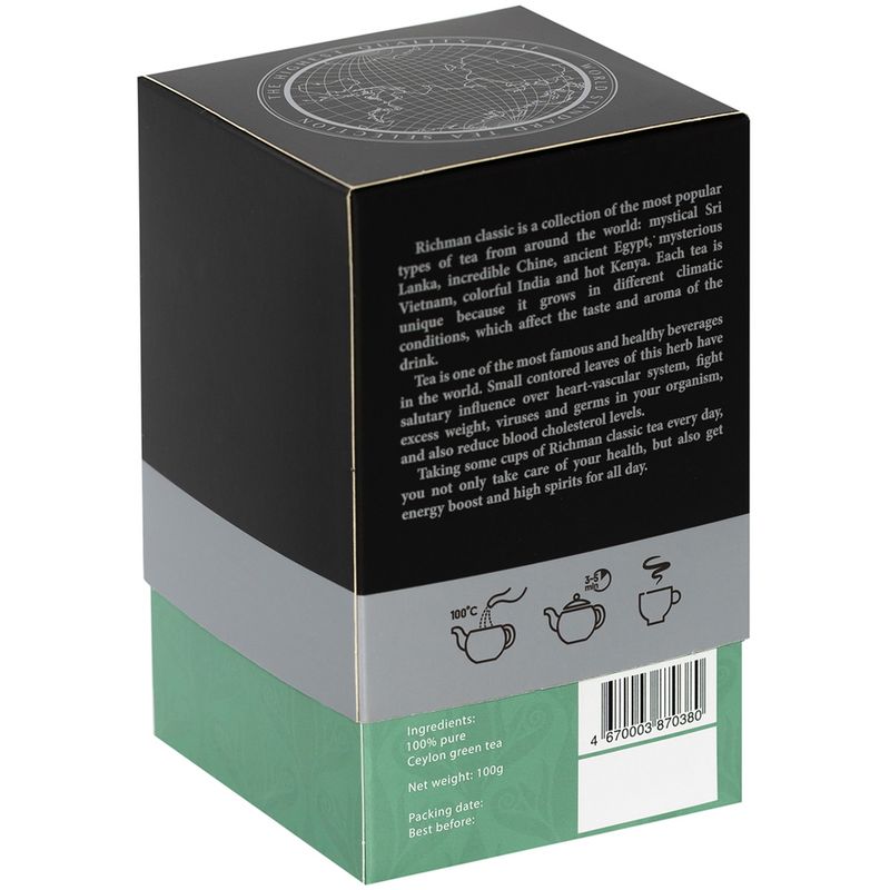

Чай зеленый Richman Classic Ceylon Young Hyson листовой