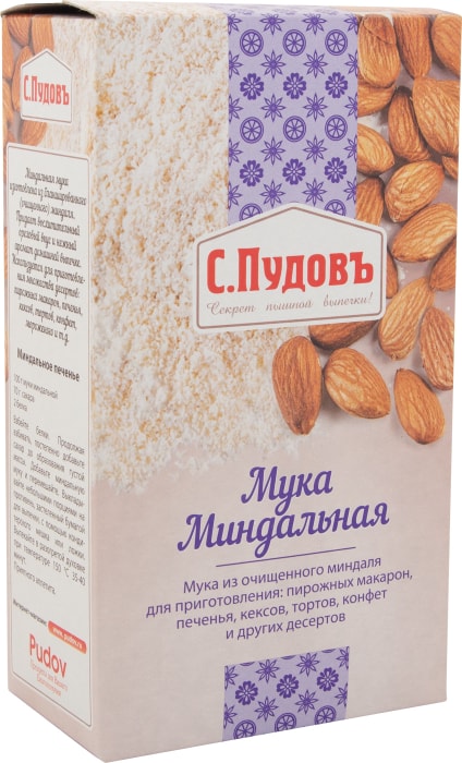 

Мука миндальная С.Пудовъ 100 г