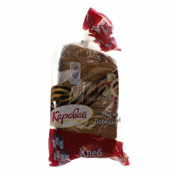 Хлеб Каравай ржано-пшеничный Традиционный формовой в нарезке