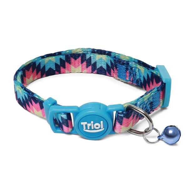 Ошейник для кошек TRIOL Абстракция нейлоновый XS, 1х21-33см