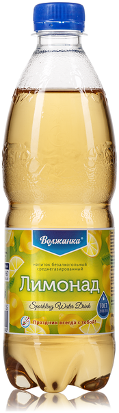Напиток безалкогольный Волжанка Лимонад газированный