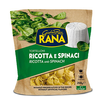 

Тортеллини Rana с сыром Рикотта и шпинатом