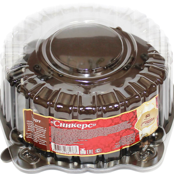 Торт ЕКАТЕРИНА СЛАДКАЯ Сникерс, 900г