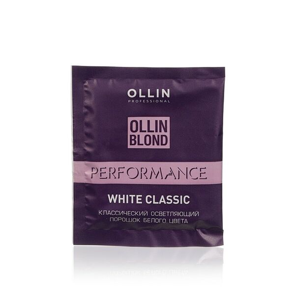 Осветляющий порошок для волос Ollin Professional Performance Blond White Classic30 г