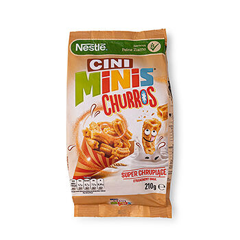 Готовый завтрак Nestle Cini Minis Churros 210г, Польша