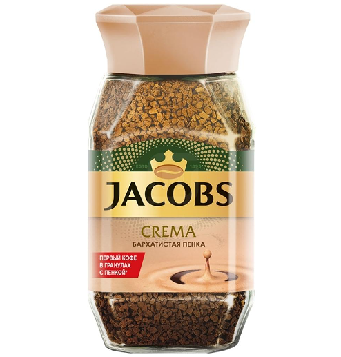 Кофе растворимый Jacobs Crema