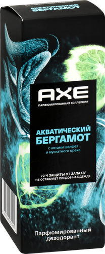 

Дезодорант аэрозоль Axe Акватический бергамот 150 мл