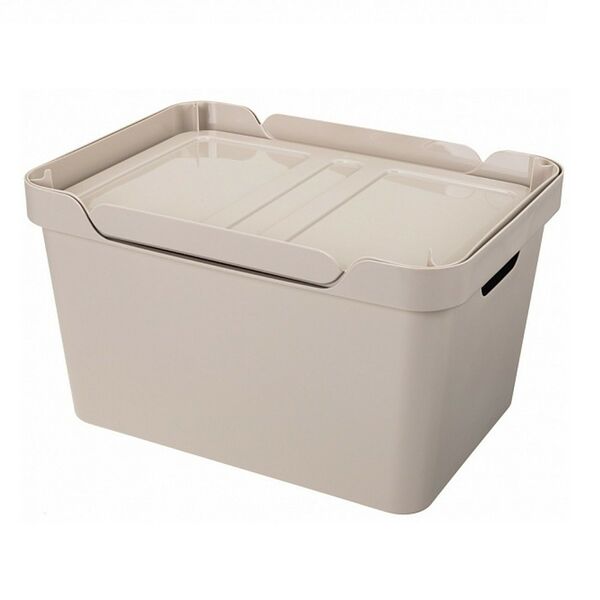 Ящик с крышкой универсальный Luxe, 380 х 276 х 220 мм, 18 л, полипропилен