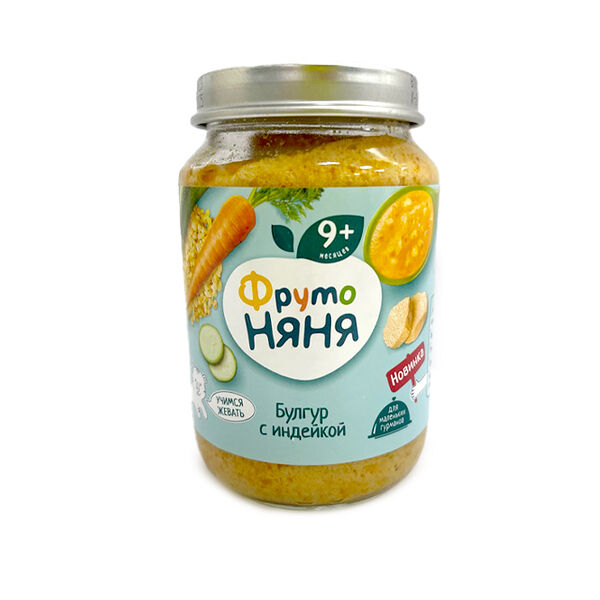 Фруто ньянья пюре булгур с индейкой 190г