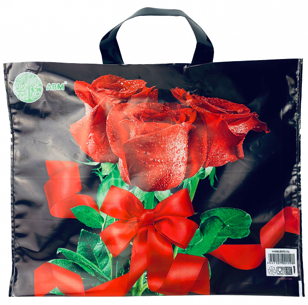 Пакет с петлевой ручкой 37х31 см ТМ АВМ