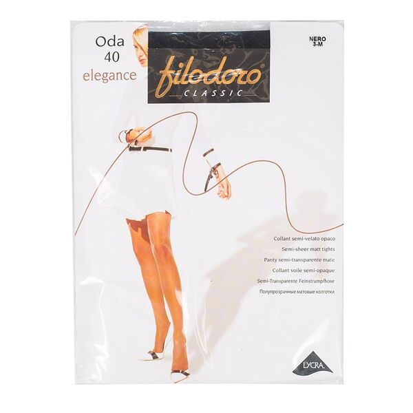 Колготки Filodoro Classic Oda цвет черный 40 den Filodoro размер 3 Италия