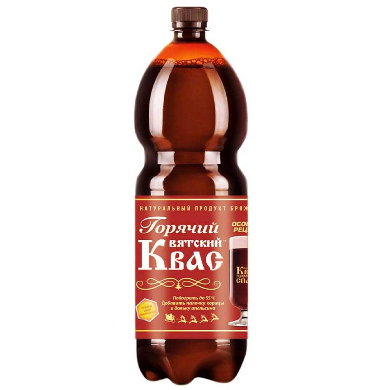 

Квас Вятский хлебный фильтрованный 1.5 л