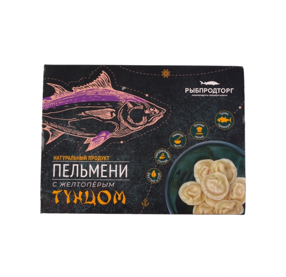 

Пельмени РЫБПРОДТОРГ с тунцом 300г, Россия