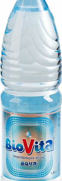 Вода минеральная Biovita негазированная 1500 мл