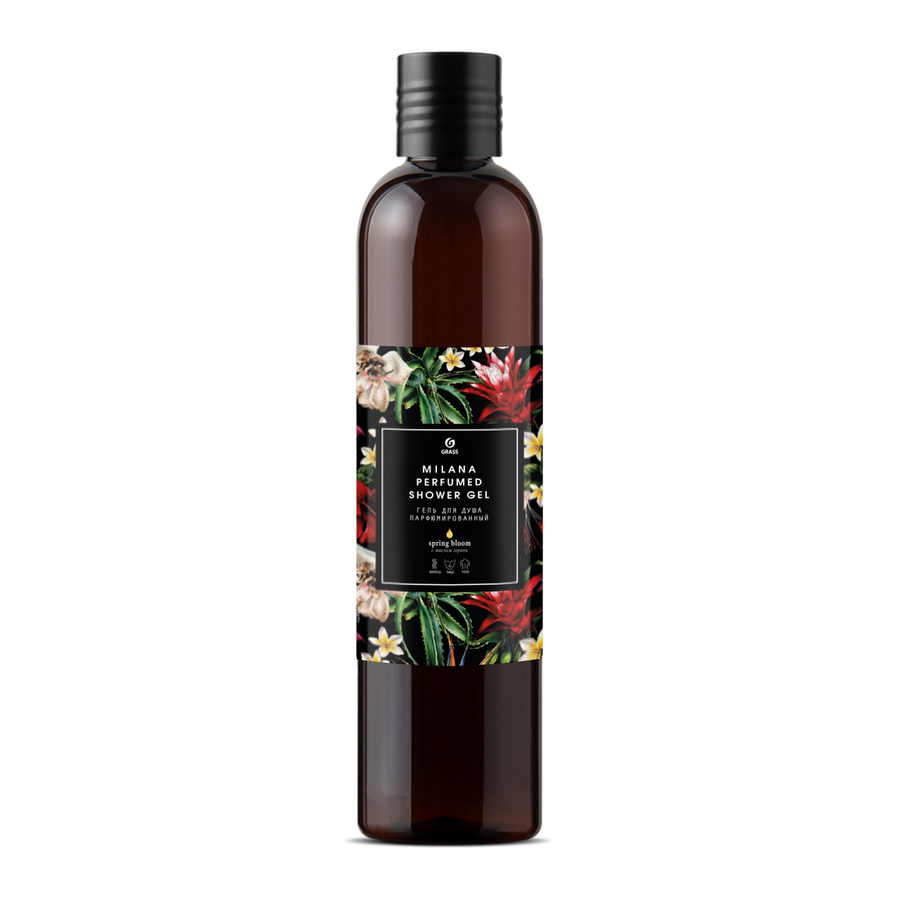 

Гель для душа Grass Milana Spring Bloom парфюмированный, 350 мл
