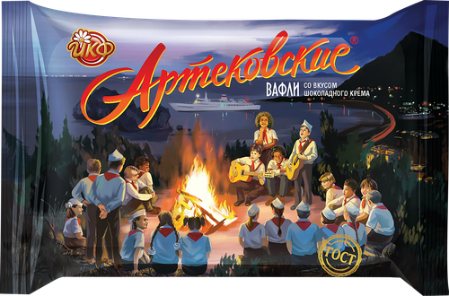 

Вафли Йошкар-Олинская КФ Артековские со вкусом шоколадного крема 195 г