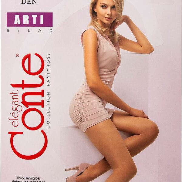Колготки Conte Elegant Arti 40 Nero черные Размер 3