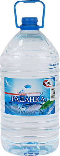 

Вода питьевая Раданка 1-й категории негазированная 5 л
