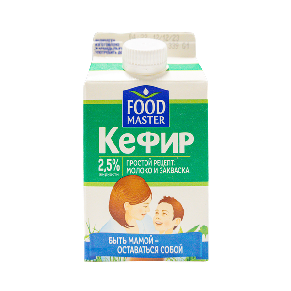 Кефир FoodMaster 2.5% 500 мл