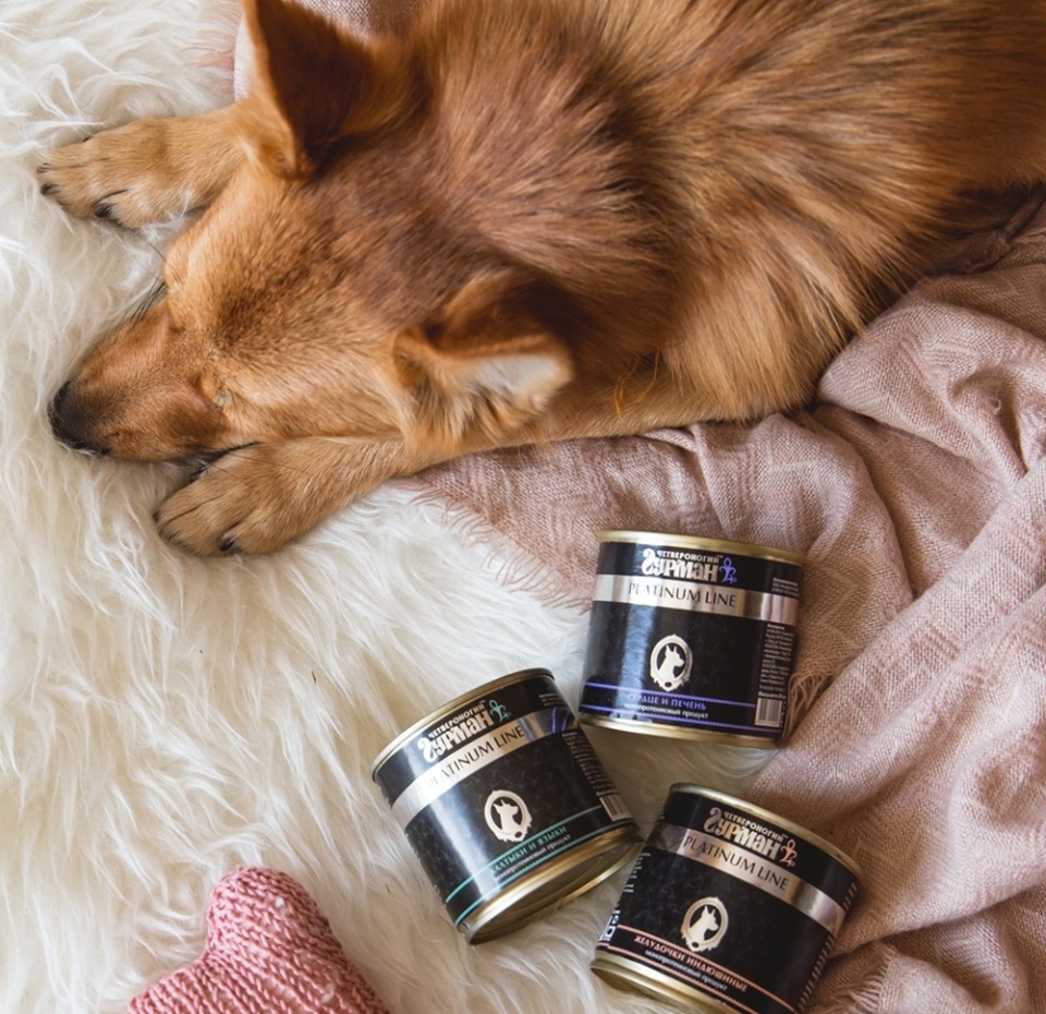 

Корм для собак Четвероногий гурман Platinum Line Сердце и печень 240 г