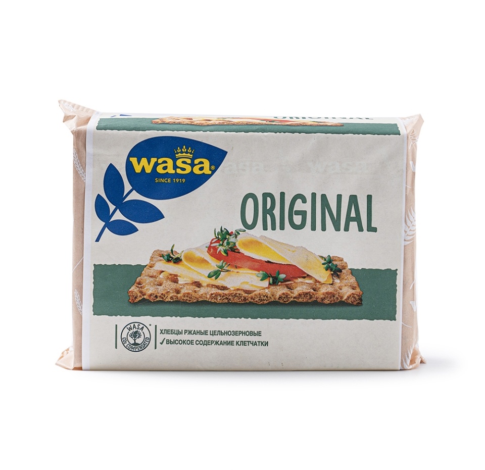 

Хлебцы Wasa ржаные традиционные, 275г