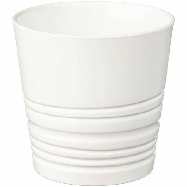 Горшок для цветов белый