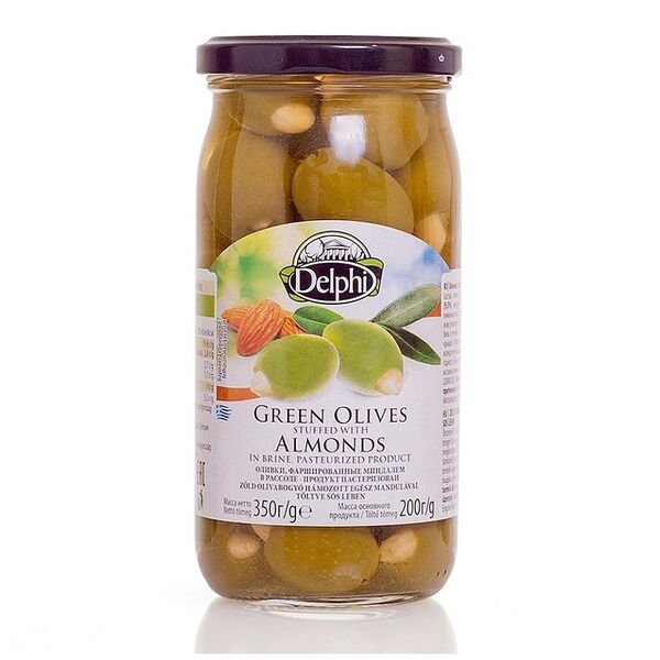 Оливки Delphi фаршированные миндалем