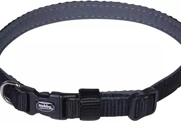 Ошейник для собак Nobby CLASSIC PRENO 20-35см/10мм нейлон черный