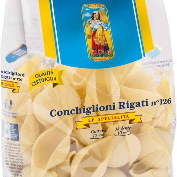 Макаронные изделия Conchiglioni Rigati №126 De Cecco
