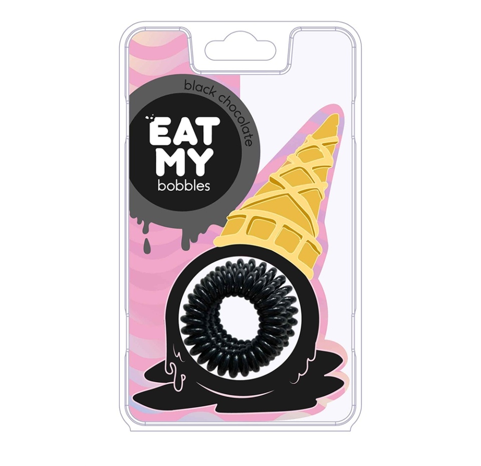 

Резинка для волос EAT MY Black chocolate 3 шт