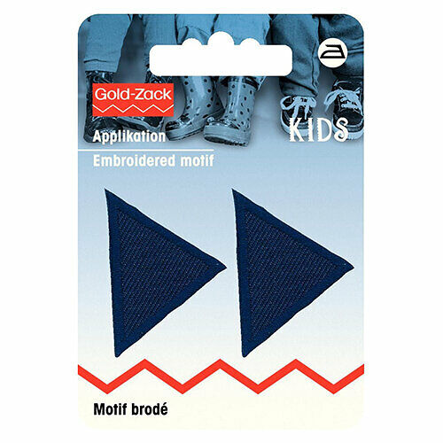 925279 Аппликация Треугольник, /темно-синий цв. Prym