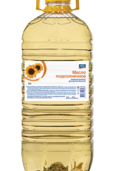 Масло подсолнечное Aro рафинированное дезодорированное