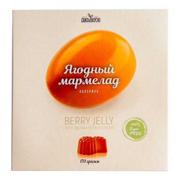 Мармелад облепиховый, «Дико вкусно»