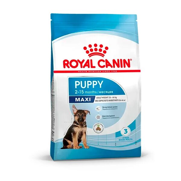 Сухой корм Royal Canin Puppy Maxi Junior для щенков крупных размеров до 15 месяцев