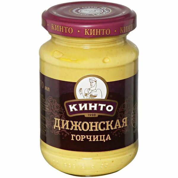 Горчица Кинто Дижонская, 170г