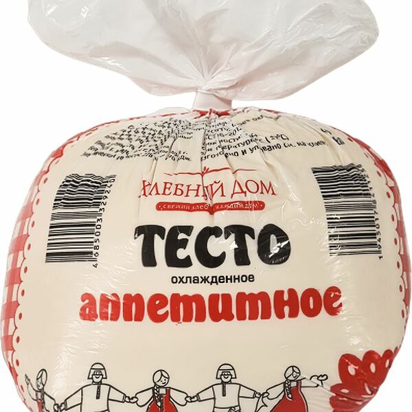 Тесто Хлебный дом Новое аппетитное охлажденное 1кг