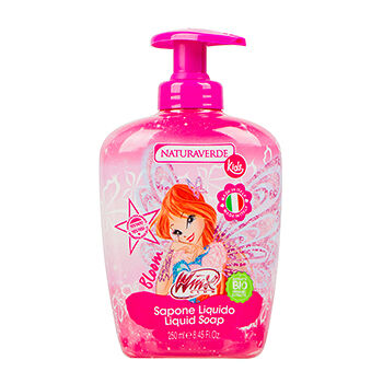 Жидкое мыло детское MAGIC OF FLOWER с маслом ши и органическим экстрактом василька, WINX