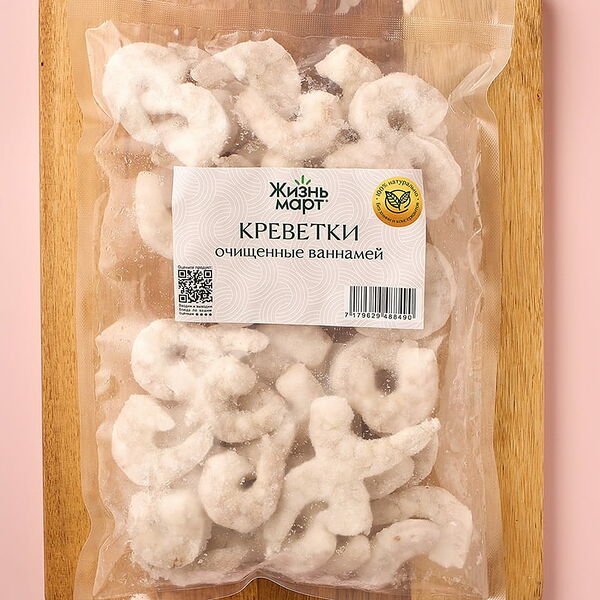 Креветки очищенные ваннамей