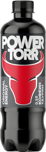 

Напиток POWER TORR Black Классический, тонизирующий, газированный, 0.5л