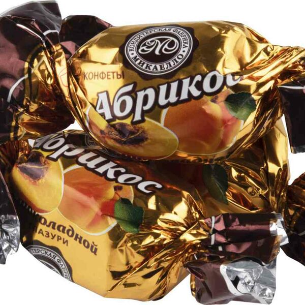 Конфеты Микаелло Абрикос в шоколадной глазури