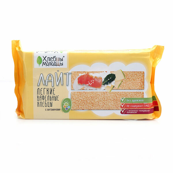 Хлебцы пшеничные Хлебцы-молодцы Лайт с витаминами