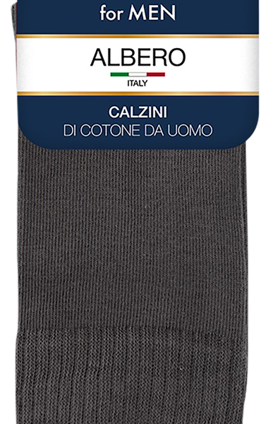 Носки мужские GOLDEN LADY Albero, темно-серые р.39-41