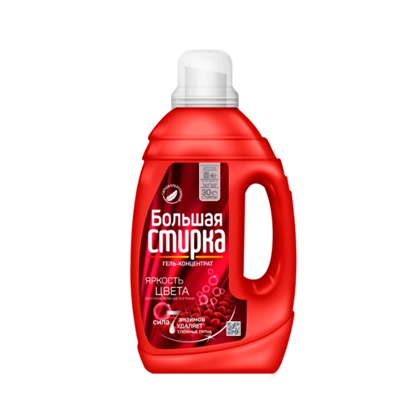 

Гель для стирки Большая стирка Color 1200 мл