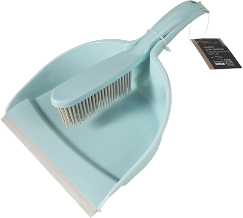 

Набор для уборки HOMECLUB Smart, совок со сметкой, с резиновой щетиной